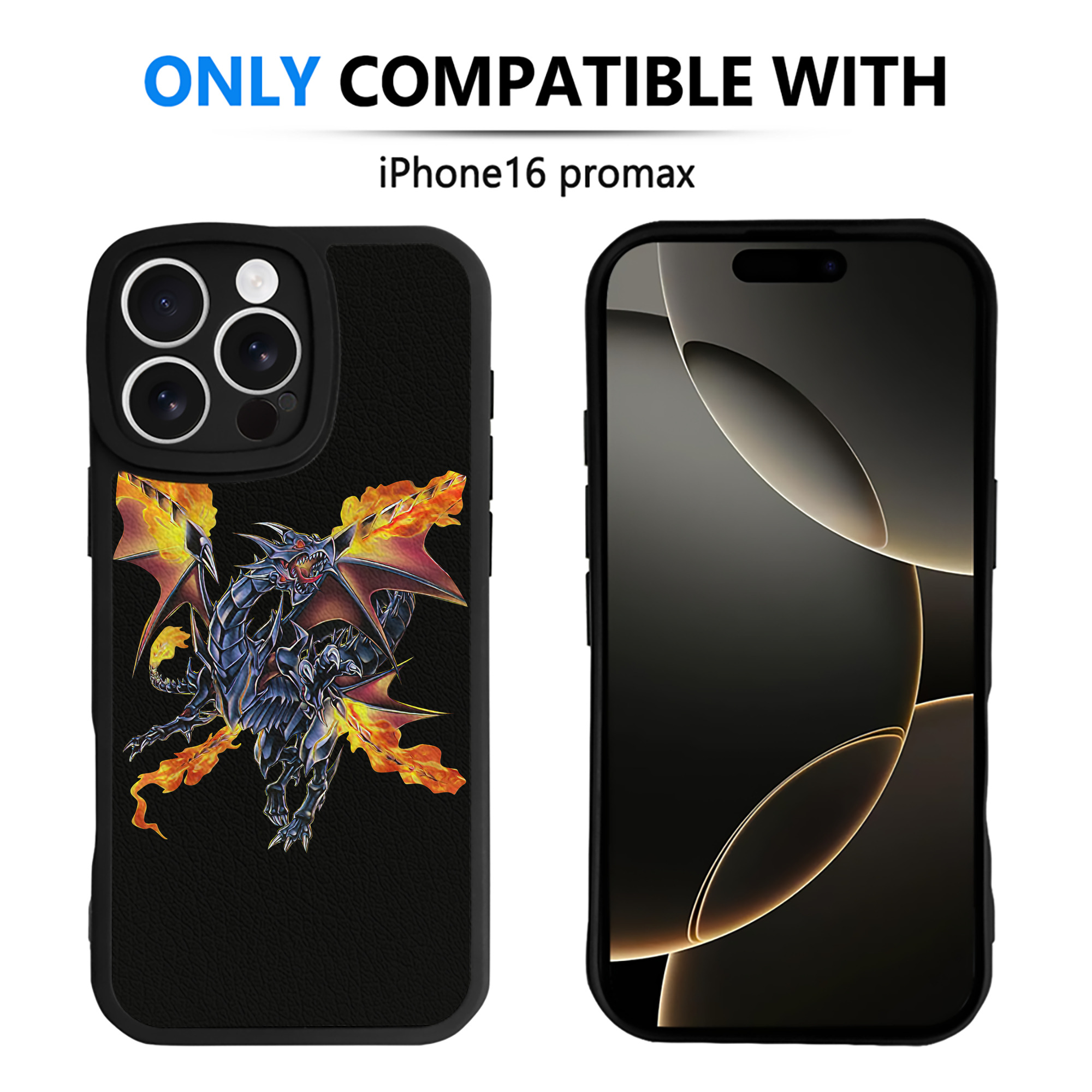 （画像用） 遊☆戯☆王 Yu-Gi-Oh! 【iPhone 16シリーズ対応】シリコンスマホケース（レザー調） 材質：シリコン